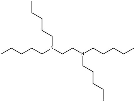 N,N,N',N'-TETRAAMYLETHYLENEDIAMINE Structural