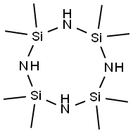 Octamethylcyclotetrasilazane Structural