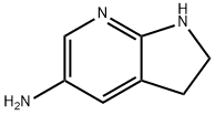 1H-Pyrrolo[2,3-b]pyridine,5-amino-2,3-dihydro-(6CI) Structural