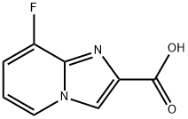 8-Fluoroimidazo[1,2-a]pyridine-2-carboxylic acid Structural