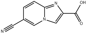 IMidazo[1,2-a]pyridine-2-carboxylic acid, 6-cyano- Structural