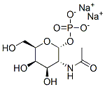 N-acetyl-alpha-D-galactosamine 1-phosphate, sodium salt Structural