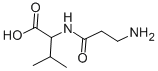 H-BETA-ALA-DL-VAL-OH Structural