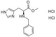 NA-BENZYL-L-HISTIDINE METHYL ESTERDIHYDR OCHLORIDE Structural