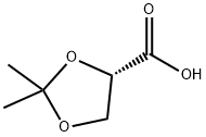 (S)-2,2-Dimethyl-1,3-dioxolane-4-carboxylic acid Structural