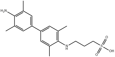 N-(3-Sulfopropyl)-3,3',5,5'-tetramethylbenzidine sodium salt Structural