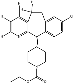 Loratadine-D5 Structural