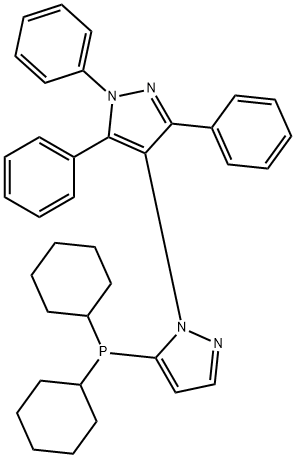5-[BIS(CYCLOHEXYL)PHOSPHINO]-1',3',5'-TRIPHENYL-1,4'-BI-1H-PYRAZOLE