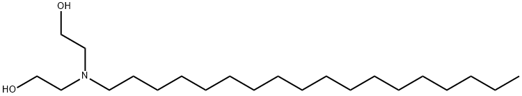 STEARYLDIETHANOLAMINE Structural Picture