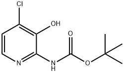 TERT-BUTYL 4-CHLORO-3-HYDROXYPYRIDIN-2-YLCARBAMATE