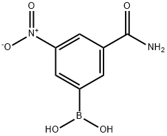 3-CARBAMOYL-5-NITROPHENYLBORONIC ACID