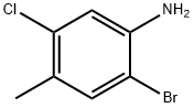 2-BROMO-5-CHLORO-4-METHYL-ANILINE Structural