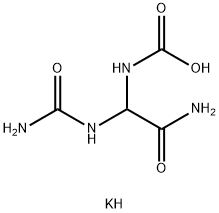 Diureidoacetic  acid Structural