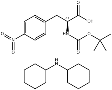 BOC-PHE(4-NO2)-OH DCHA Structural