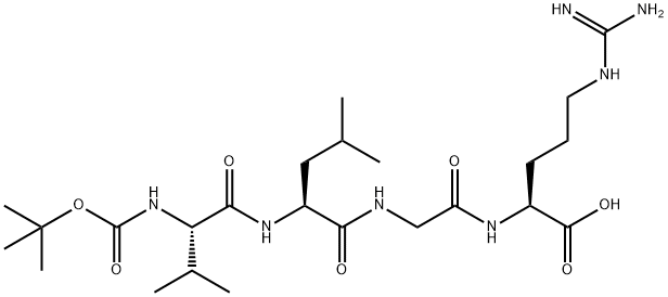 BOC-VAL-LEU-GLY-ARG-OH Structural