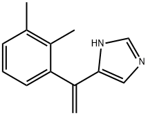 5-[1-(2,3-DiMethylphenyl)ethenyl]iMidazole Structural