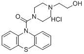 1-(2-Hydroxyethyl)-4-(phenothiazin-10-yl)carbonylpiperazine, hydrochlo ride