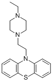 10-(2-(4-Ethyl-1-piperazinyl)ethyl)phenothiazine Structural