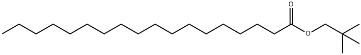 Octadecanoic acid, 2,2-diMethylpropyl ester Structural