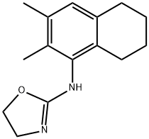 1-NAPHTHYLAMINE, 5,6,7,8-TETRAHYDRO-2,3-DIMETHYL-N-(2-OXAZOLINYL)-