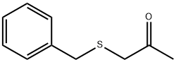 1-(Benzylthio)acetone Structural