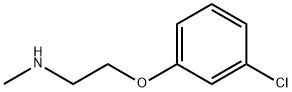 N-[2-(3-CHLOROPHENOXY)ETHYL]-N-METHYLAMINE Structural