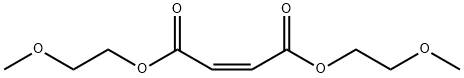 bis(2-methoxyethyl) maleate Structural
