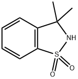 2,3-DIHYDRO-3,3-DIMETHYL-1,2-BENZISOTHIAZOLE 1,1-DIOXIDE