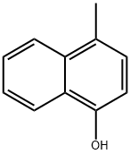 4-METHYL-1-NAPHTHOL Structural