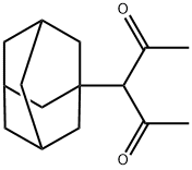 3-(1-ADAMANTYL)PENTANE-2,4-DIONE Structural