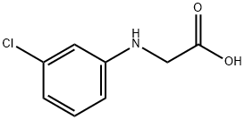 2-[(3-chlorophenyl)amino]acetic acid