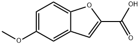 5-Methoxybenzofuran-2-carboxylic acid Structural