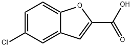 5-CHLOROBENZOFURAN-2-CARBOXYLIC ACID Structural