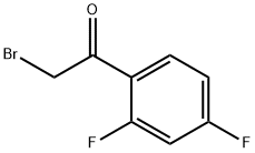 2-Bromo-2',4'-difluoroacetophenone Structural