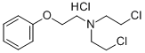 N-(2-Phenoxyethyl)-bis(2-chloroethyl)amine hydrochloride Structural