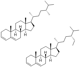 (24R)-24-METHYLCHOLESTA-3,5-DIENE AND (24R)-ETHYLCHOLESTA-3,5-DIENE