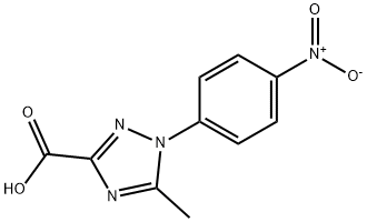 5-METHYL-1-(4-NITROPHENYL)-1H-1,2,4-TRIAZOLE-3-CARBOXYLIC ACID