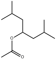 3-methyl-1-isobutylbutyl acetate  Structural