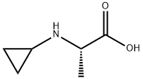 L-Alanine, N-cyclopropyl- (9CI) Structural