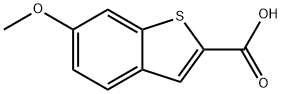 6-METHOXY-BENZO[B]THIOPHENE-2-CARBOXYLIC ACID Structural