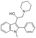 1-Methyl-2-phenyl-alpha-(piperidinomethyl)indole-3-methanol