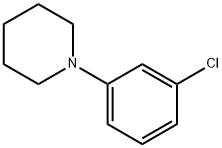 1-(3-CHLOROPHENYL)PIPERIDINE Structural