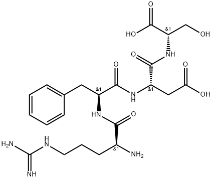 ARG-PHE-ASP-SER Structural