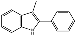 3-methyl-2-phenyl-1H-indole Structural