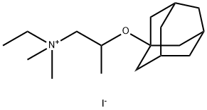 1-(3-(Dimethylamino)propoxy)adamantane ethyl iodide Structural