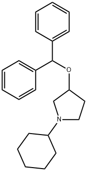 1-Cyclohexyl-3-(diphenylmethoxy)pyrrolidine