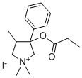 3-Hydroxy-3-phenyl-1,1,4-trimethylpyrrolidinium iodide propionate