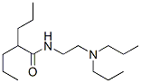 N-[2-(dipropylamino)ethyl]-2-propyl-pentanamide Structural