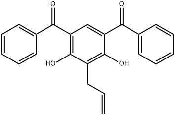 2-ALLYL-4,6-DIBENZOYLRESORCINOL Structural