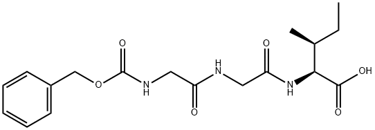 Z-GLY-GLY-ILE-OH Structural